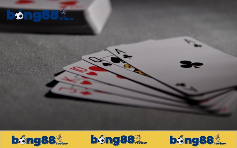 Các bộ bài giá trị thường gặp trong Poker Bong88